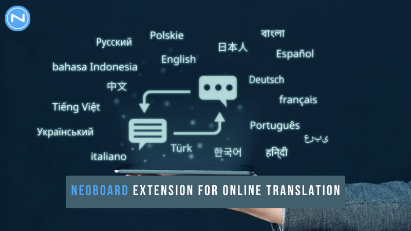Neoboard Extension For Online Translation